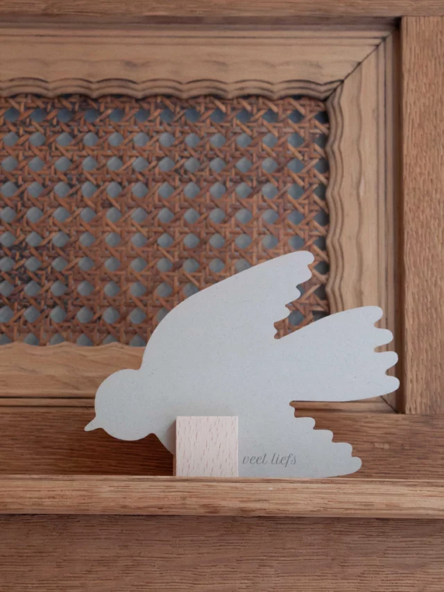 De klik is zo handig voor kaartjes met een andere vorm 🕊️